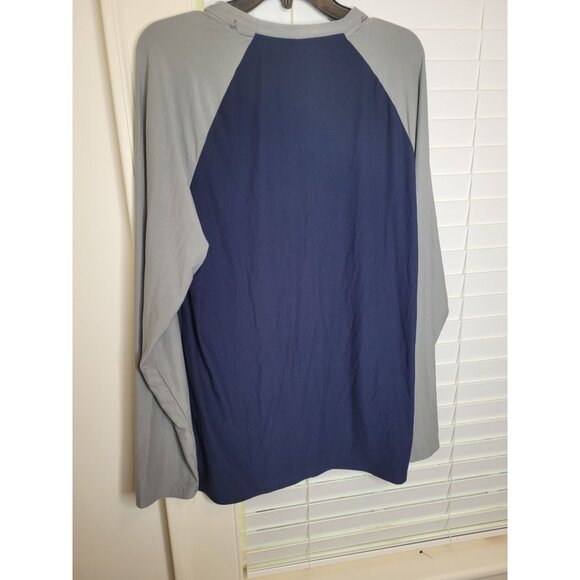 Dallas Cowboys NFL Team Apparel LS T-Shirt Blue/Gray L - Picture 2 of 4